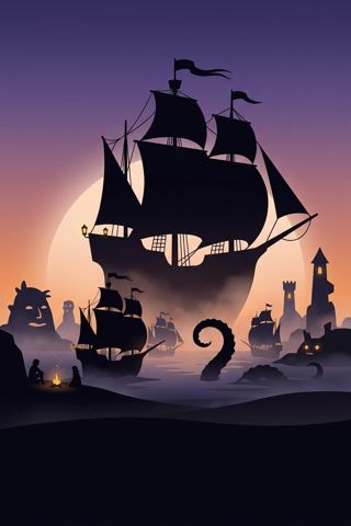 Cover of Gargantua and Pantagruel, Illustrated, Book 4