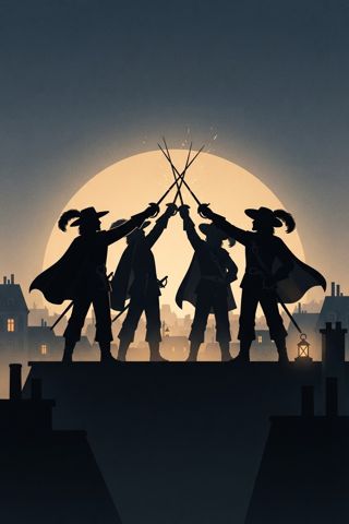 Cover of The Three Musketeers